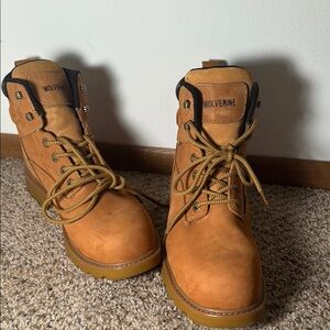 Wolverine Floorhand Waterproof Steel Toe 6” Worn One Time!